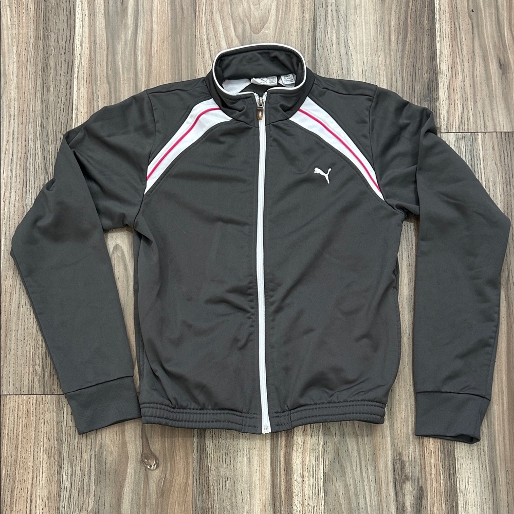 Puma Womens Dark Gray Performance Jacket